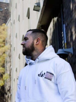 White Hoodie “Hellbourne City”