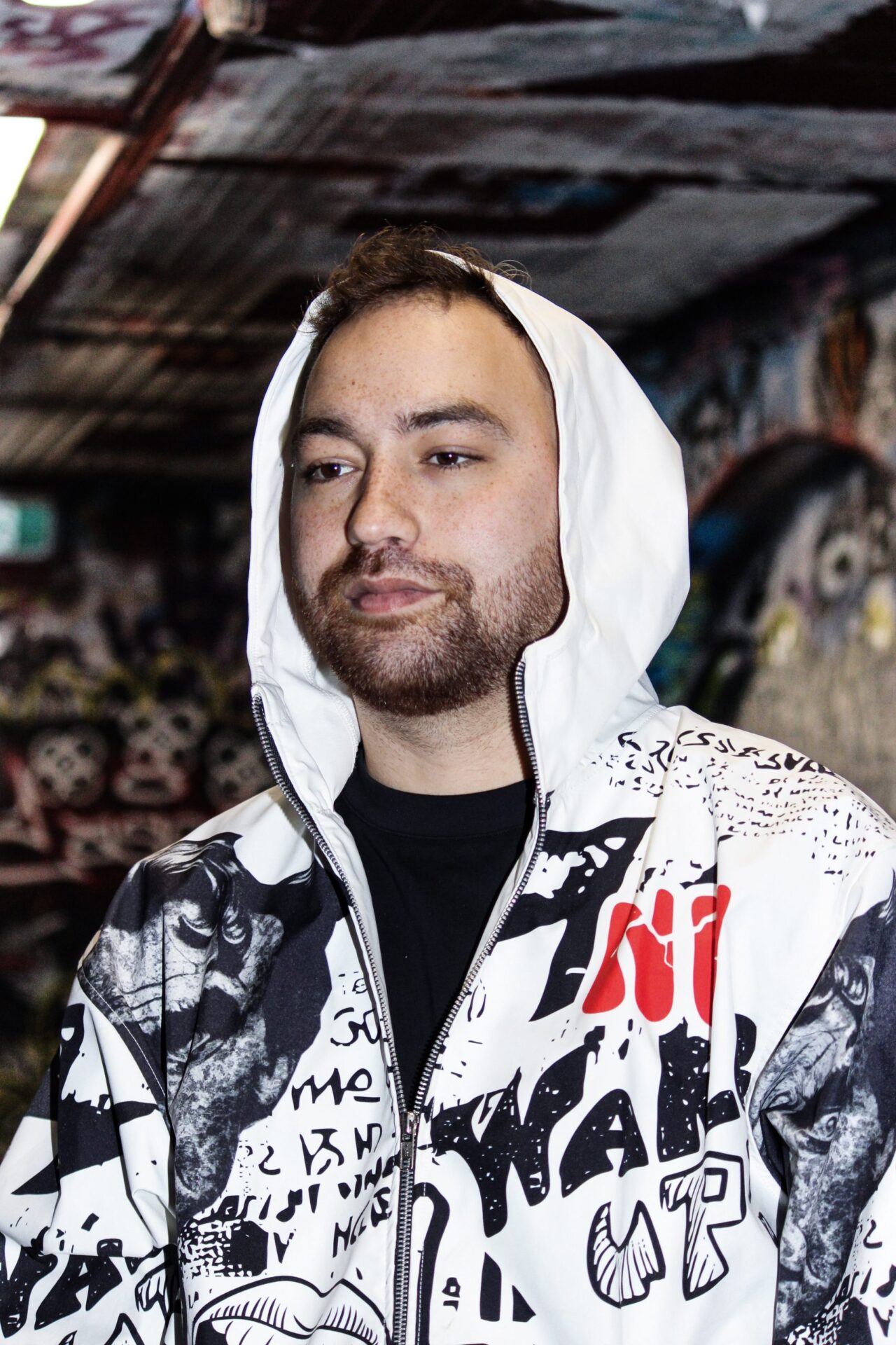 Graffiti Jacket – “White Graffiti” - Image 5