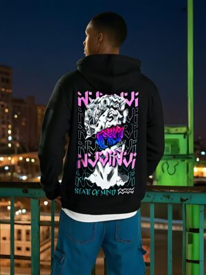 Hoodie – “Purple Tech Heart”