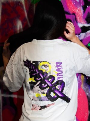 Graphic T-Shirt – “Purple Urban Vibes”