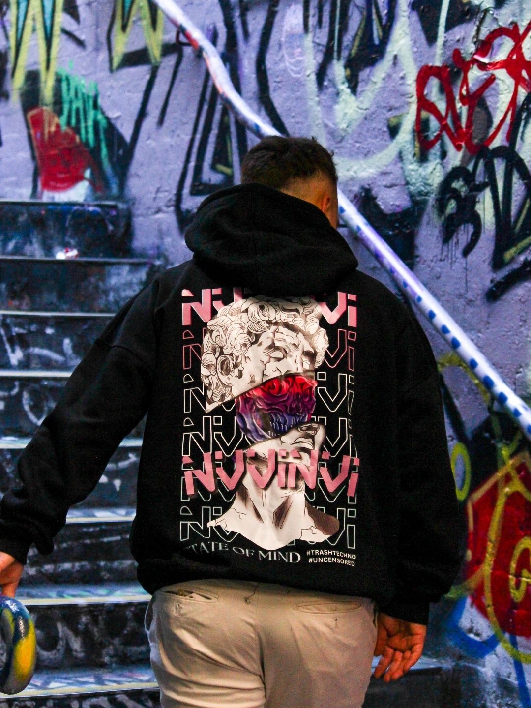 purple tech hoodie cyberpunk streetwear