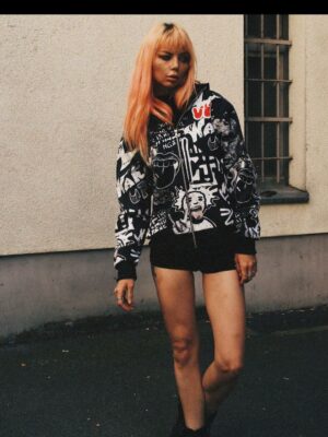 Graffiti Jacket – “Black Graffiti”