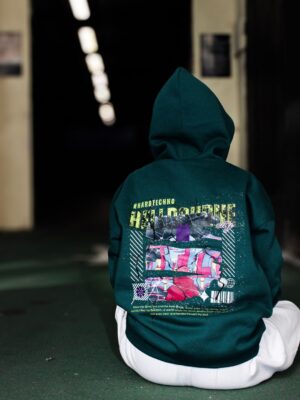 Hoodie – “Green Neon”